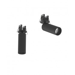 Χωνευτό Led Σποτ Οροφής Αλουμινίου Μαύρο 7W CRi 90 - Zambelis lights