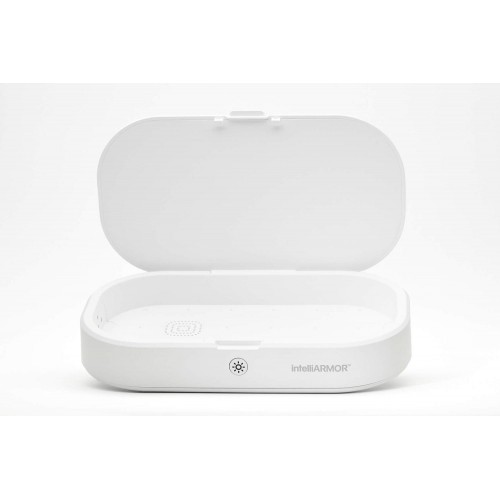 intelliARMOR UV Shield+ 360° Phone Sanitizer Απολυμαντικό UV Smartphone (λευκό)