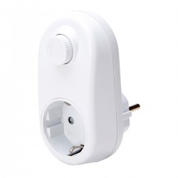 KOPP DIMMER πρίζας για λαμπτήρες πυρακτώσεως 20-200W, λαμπτήρες αλογόνου 20-200W και λαμπτήρες LED 3-24W (made in germany) 470172081