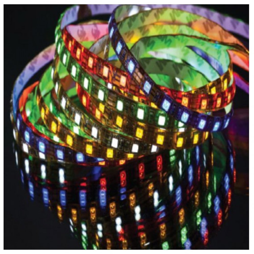 5 Μέτρα Led Ταινία 7.2W SMD 24V Αδιάβροχη IP65 RGB ACA