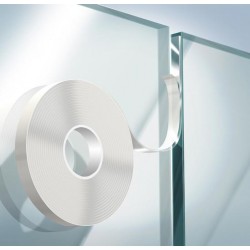 DUPLOCOLL CPT 500F ΔΙΑΦΑΝΗ Ακρυλική Μάζα Κόλλας με Λευκό Liner 9mm x 6m - Lohmann