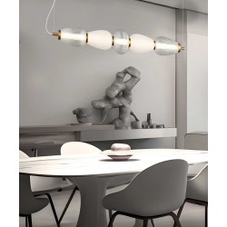 LED Κρεμαστό Φωτιστικό Ράγα 23W Shiny - Viokef