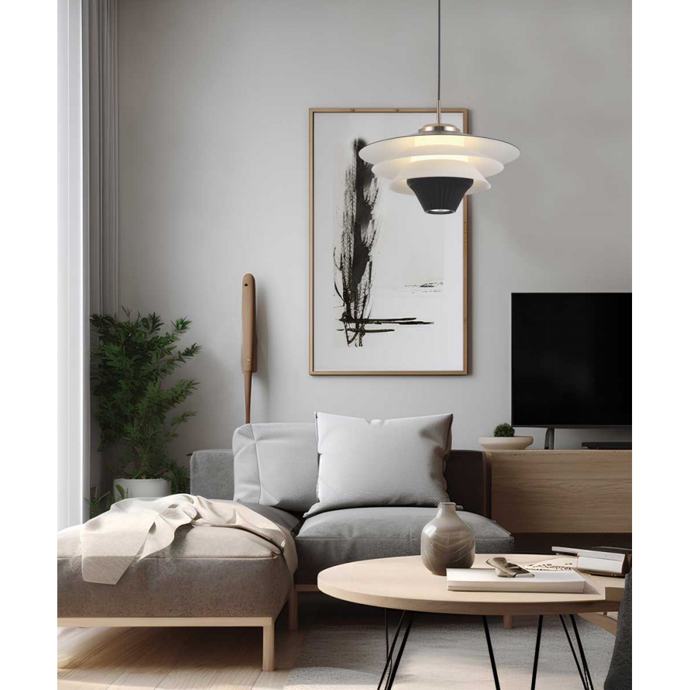 LED Κρεμαστό Φωτιστικό Μονόφωτο 5W Manley - Viokef