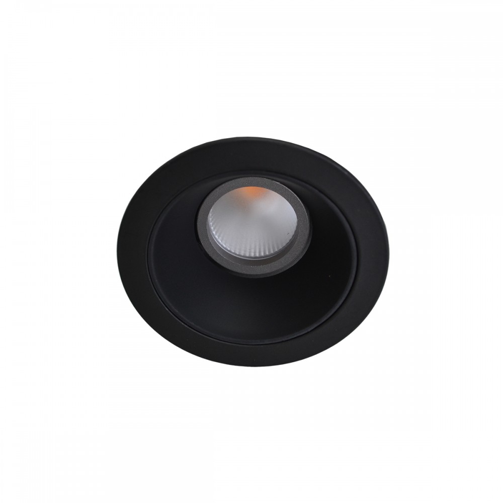 Χωνευτό Σποτ Μαύρο 12W 3000K 38° Alea - VIOKEF