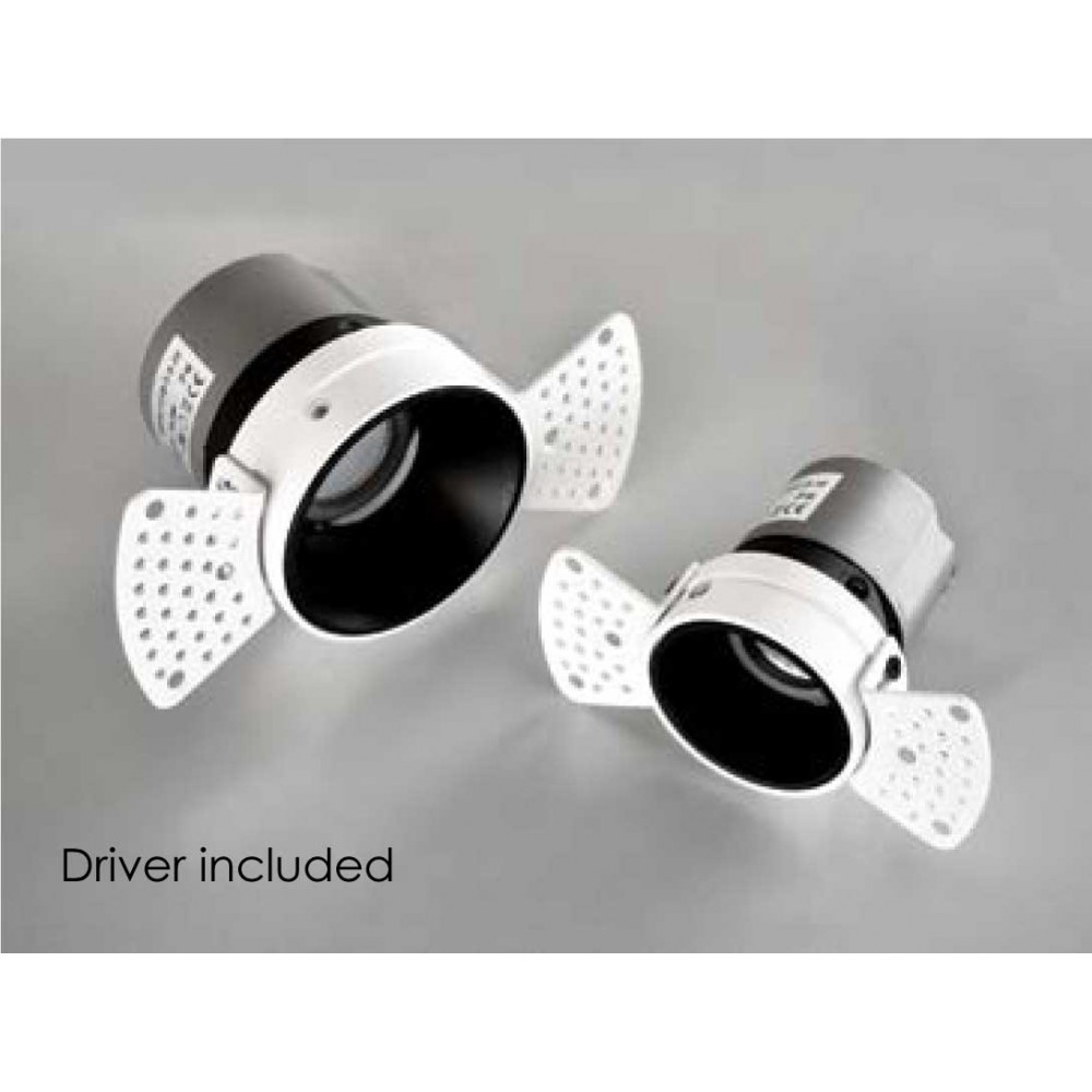 Trimless Σποτ Μαύρο 5W 3000K 38° Alea - VIOKEF