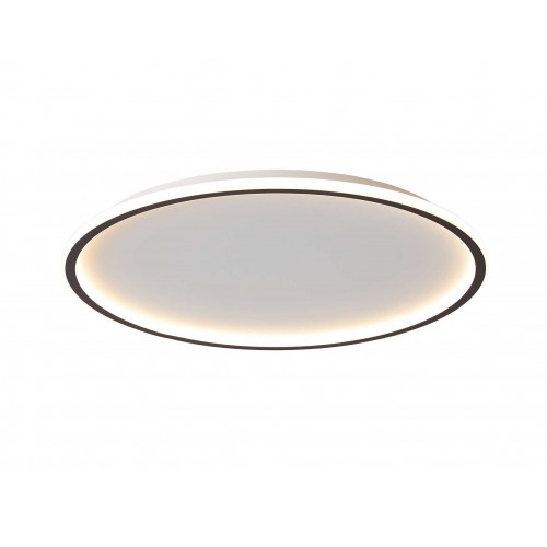 LED Πλαφονιέρα Αλουμινίου Λευκή-Μαύρη D:400 35W ARLA - VIOKEF