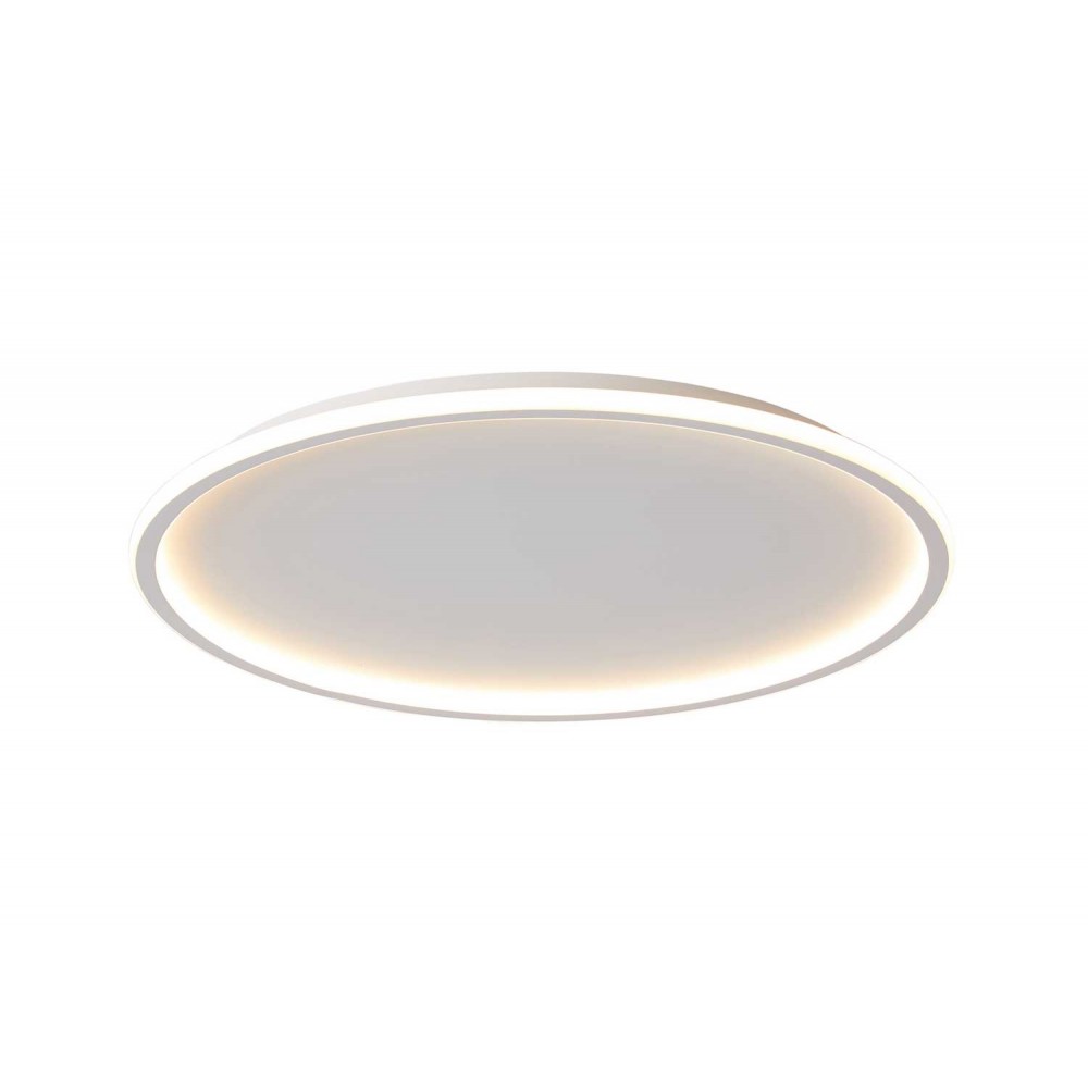 LED Πλαφονιέρα Αλουμινίου Λευκή D:400 35W ARLA - VIOKEF