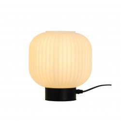 Πορτατίφ Με Οπάλ Λευκό Γυαλί 1x E27 42W Astor - VIOKEF