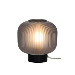 Πορτατίφ Με Οπάλ Φυμέ Γυαλί 1x E27 42W Astor - VIOKEF