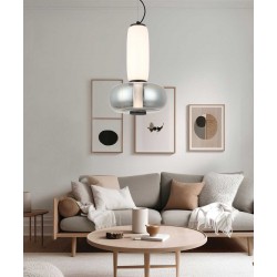 LED Κρεμαστό Φωτιστικό Μονόφωτο 18W Avery - Viokef