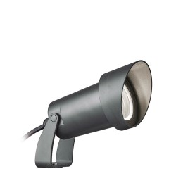 Προβολέας Πλαστικός Σε Ανθρακί 1xGU10 IP54 ELLIS VIOKEF