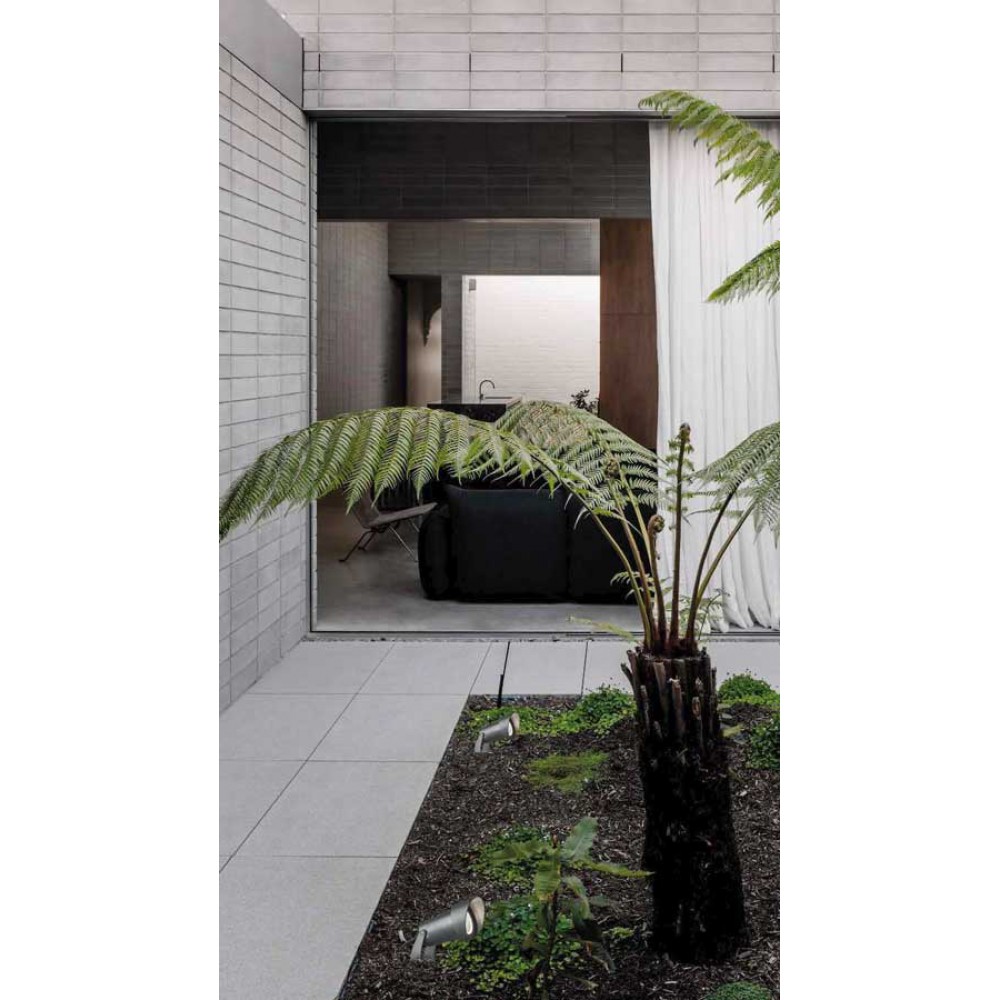 Προβολέας Πλαστικός Σε Ανθρακί 1xGU10 IP54 ELLIS VIOKEF