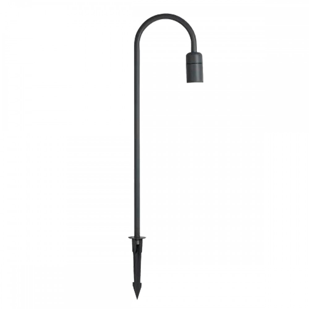 LED Στήλος Κήπου Αλουμινίου Σκούρο Γκρι 5.6W IP65 Flater - Viokef