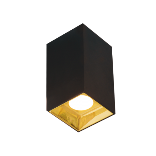 LED Σποτ Οροφής Σε Λευκό ή Μαύρο SQUARE 76x76mm 12W GLAM- Viokef