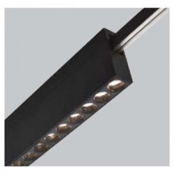 Γραμμικό Σποτ Track-24VDC Μαύρο Μαγνητικό 12W Hoop - VIOKEF