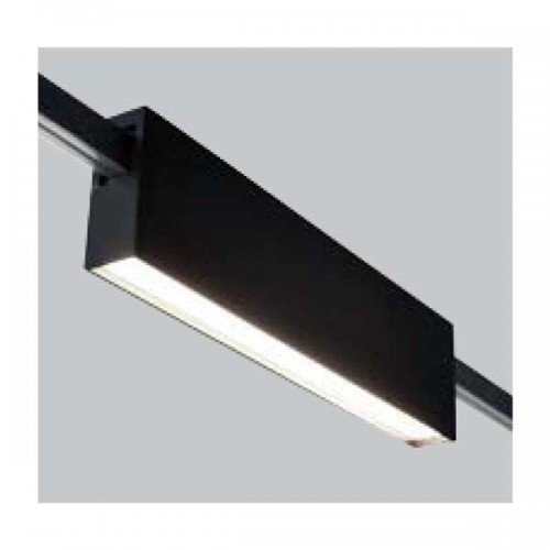 Γραμμικό Σποτ Track-24VDC Μαύρο Μαγνητικό 8W Hoop - VIOKEF