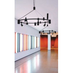 Σποτ Track-24VDC Κωνικό Μαύρο Μαγνητικό 5W Hoop - VIOKEF