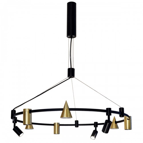 Σποτ Track-24VDC Κωνικό Χρυσό Μαγνητικό 5W Hoop - VIOKEF