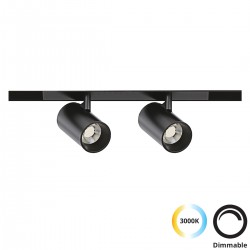 Διπλό Σποτ Track 2x5W Slim Magnetic - Viokef