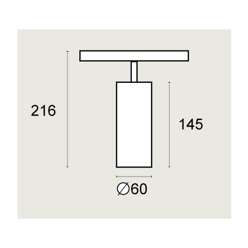 SPOT 10W MAGNETIC Μαύρο 48VDC CRI>90 UGR<19 (Dimmable)  - VIOKEF