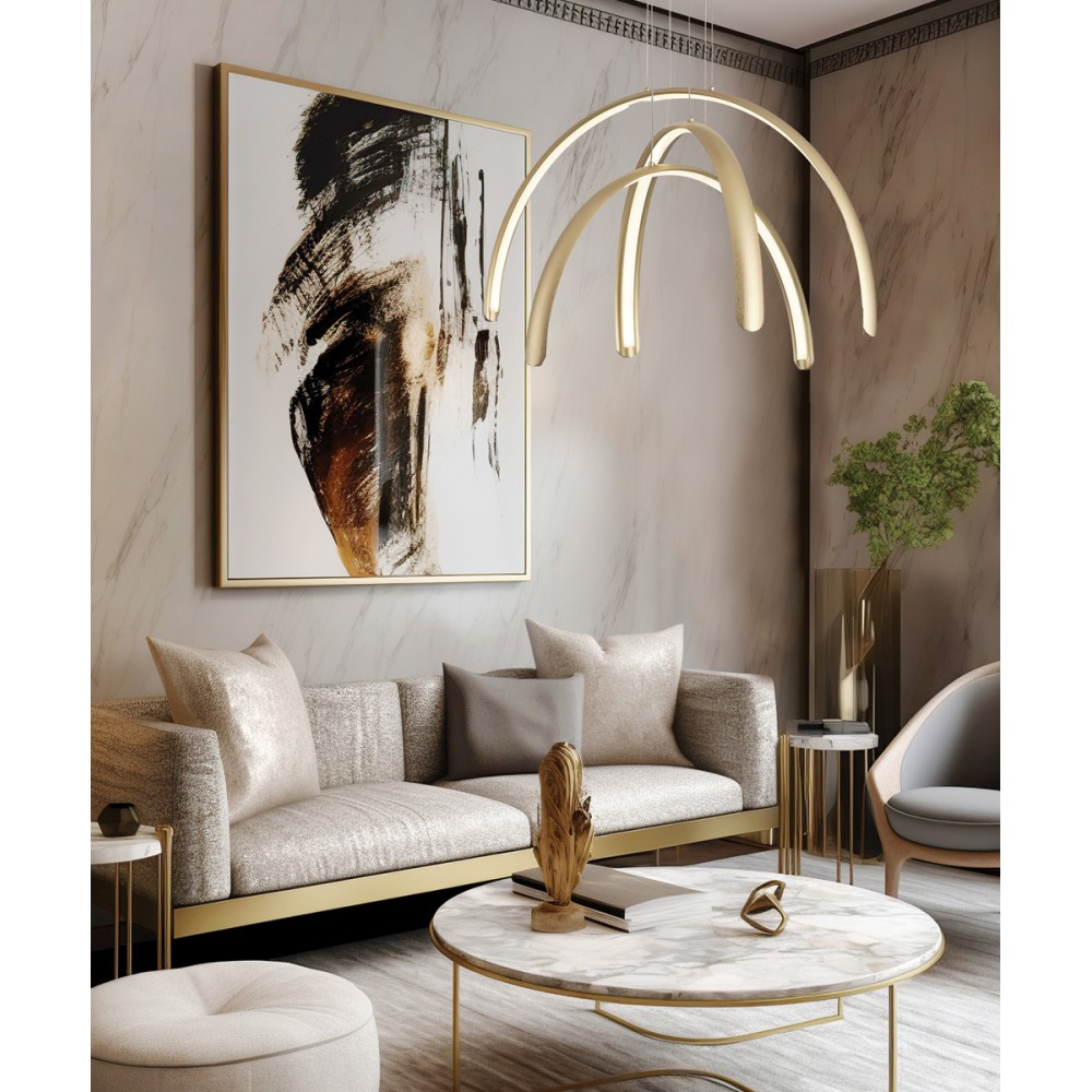 LED Κρεμαστό Φωτιστικό 41W Megan - VIOKEF