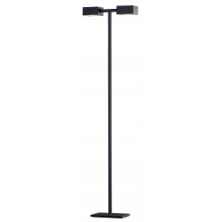 LED Φωτιστικό Δαπέδου Μαύρο Μεταλλικό 12.6W NOSTO - VIOKEF