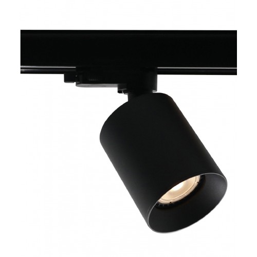 Σποτ Ράγας Μαύρο Τριφασικό 1xGU10 POSTO VIOKEF
