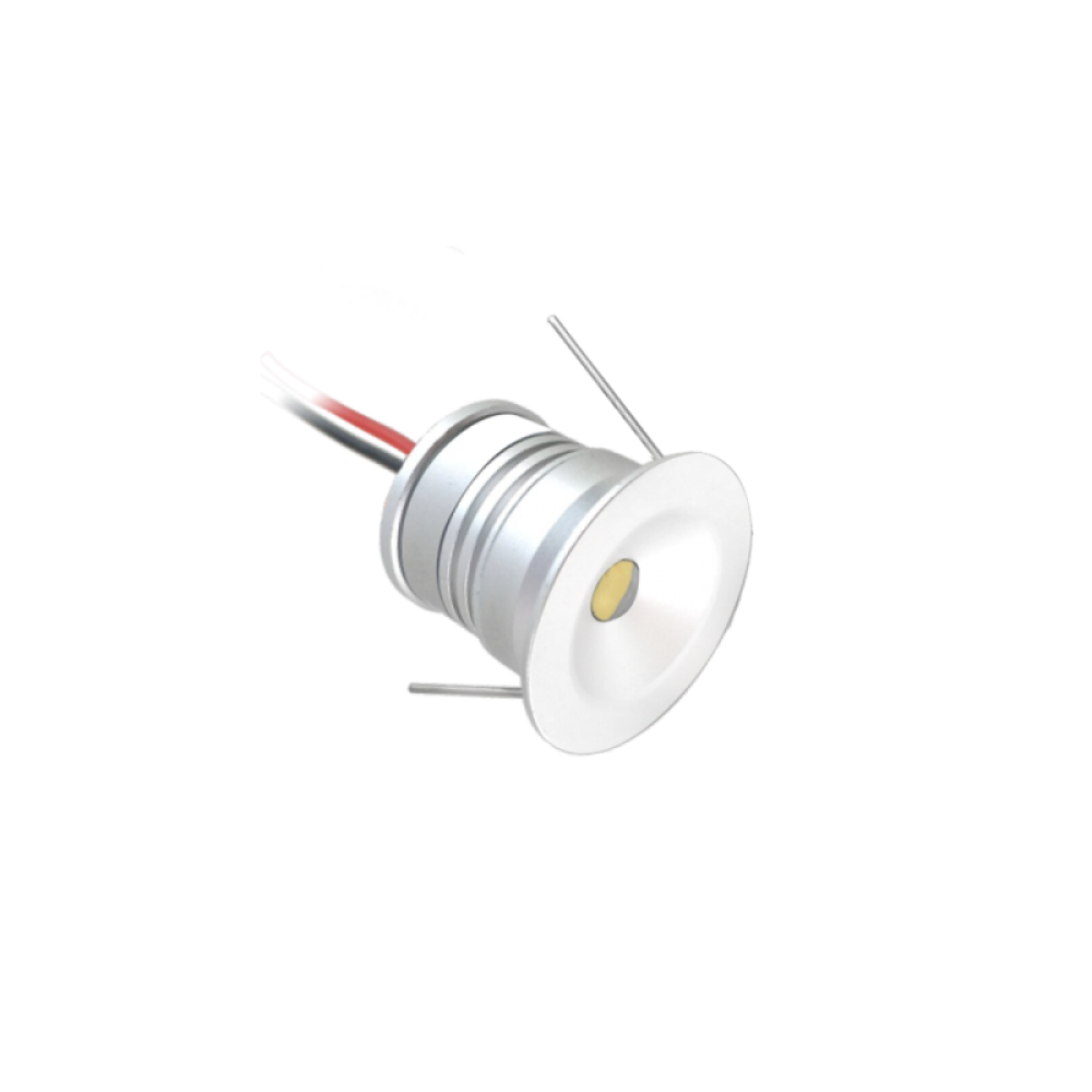 LED Χωνευτό Φωτιστικό Οροφής Λευκό - 1W 280Lm ROYAL VIOKEF