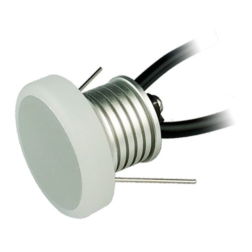 LED Χωνευτό Φωτιστικό Τοίχου - 1W 12V 87Lm IP65 ROYAL VIOKEF