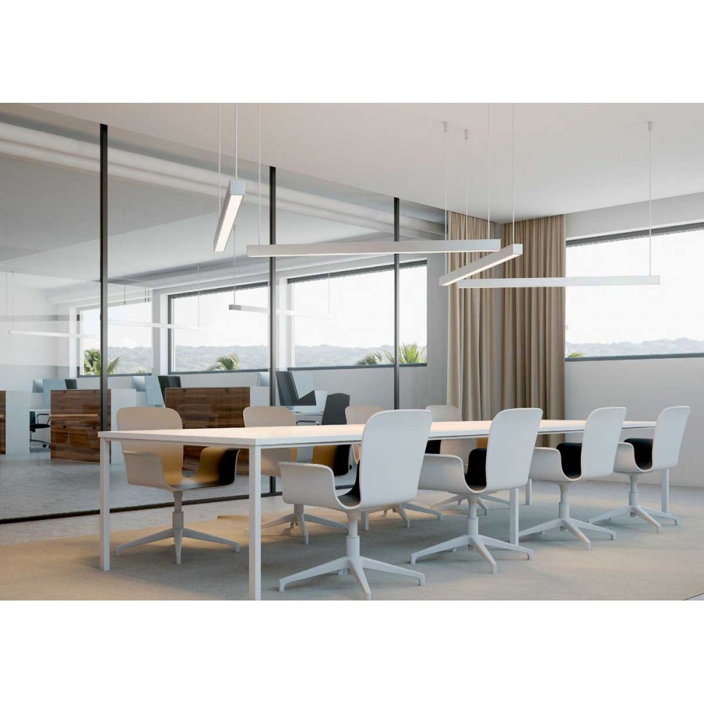 LED Κρεμαστό Φωτιστικό Γραμμικό 73W 2820mm - STATION ULTRA - VIOKEF 