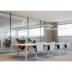 LED Κρεμαστό Φωτιστικό Γραμμικό 73W 2820mm - STATION ULTRA - VIOKEF 