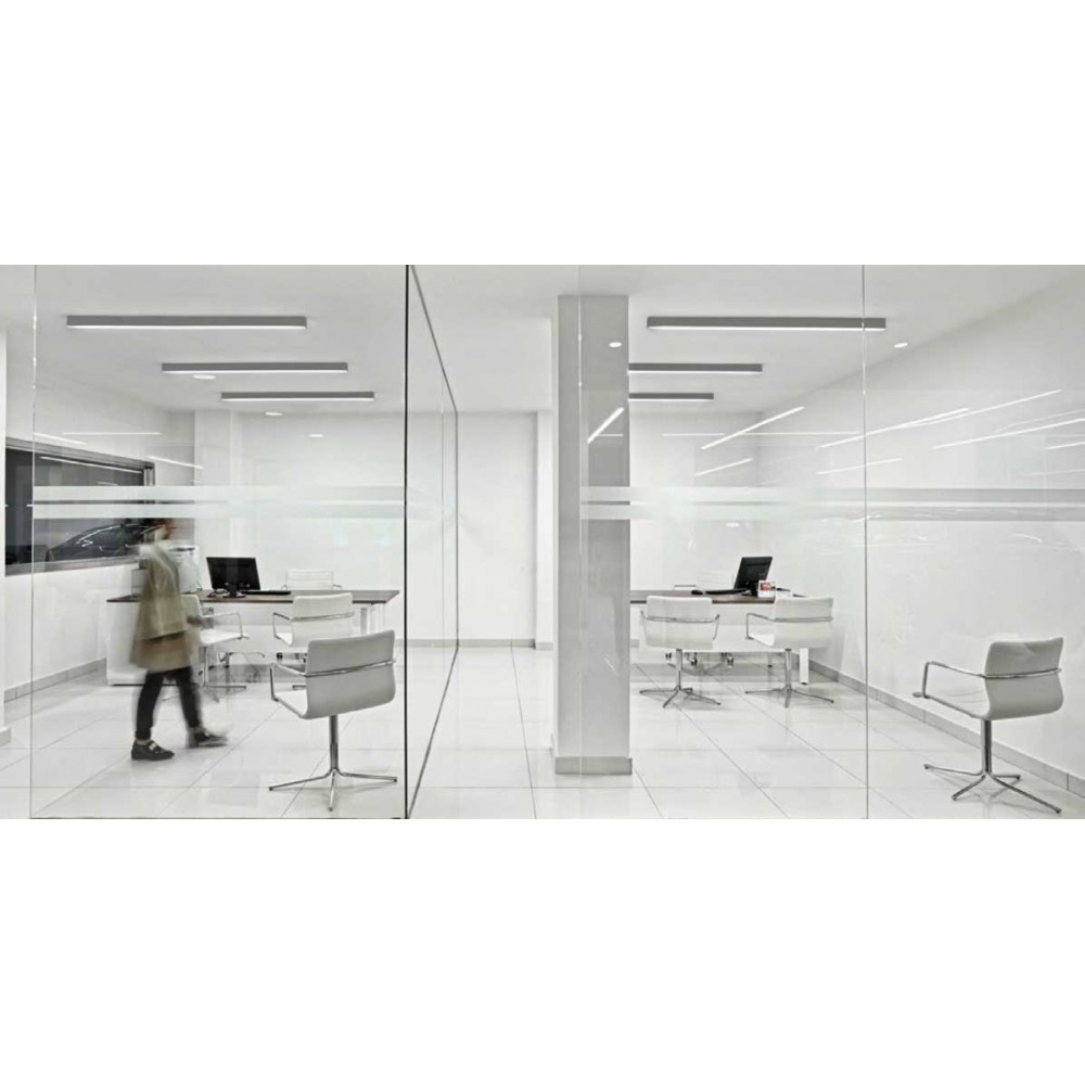 LED Φωτιστικό Οροφής - Πλαφονιέρα Γραμμικό 73W 2820mm - STATION ULTRA - VIOKEF 