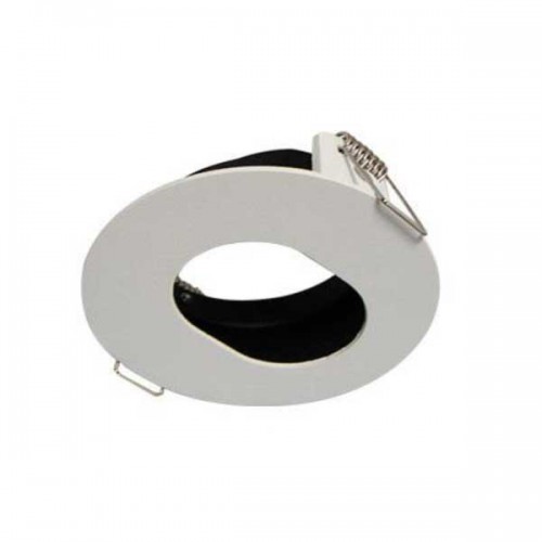 Λευκή Pin Hole Βάση -Απαιτείται LED Module - TOP-SPOT Viokef