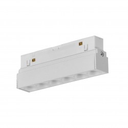 Linear Antiglare Λευκό L:125 Magnetic 6W - VIOKEF