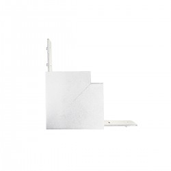 Κατακόρυφη Επιφανειακή Γωνία Μαγνητικής Ράγας Λευκή - VIOKEF