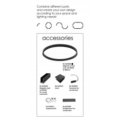 Κάλυμμα για Μαγνητικό Curvy Track Rail - VIOKEF