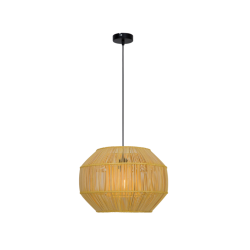 Κρεμαστό Φωτιστικό Από Rattan Ø40cm 1x E27 70W max ANTEO - Viokef