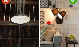 7 Λάθη που κάνουμε στο φωτισμό του σπιτιού