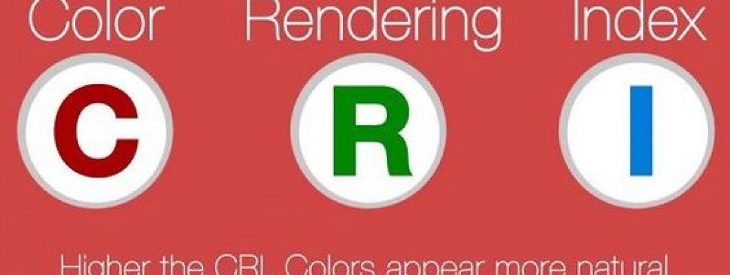 Η σημασία του δείκτη χρωματικής απόδοσης (CRI - Colour Rendering Index)