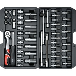 ΚΑΡΥΔΑΚΙΑ ΚΑΣΕΤΙΝΑ CrV 1/4” - 56 ΤΜΧ YT-14501