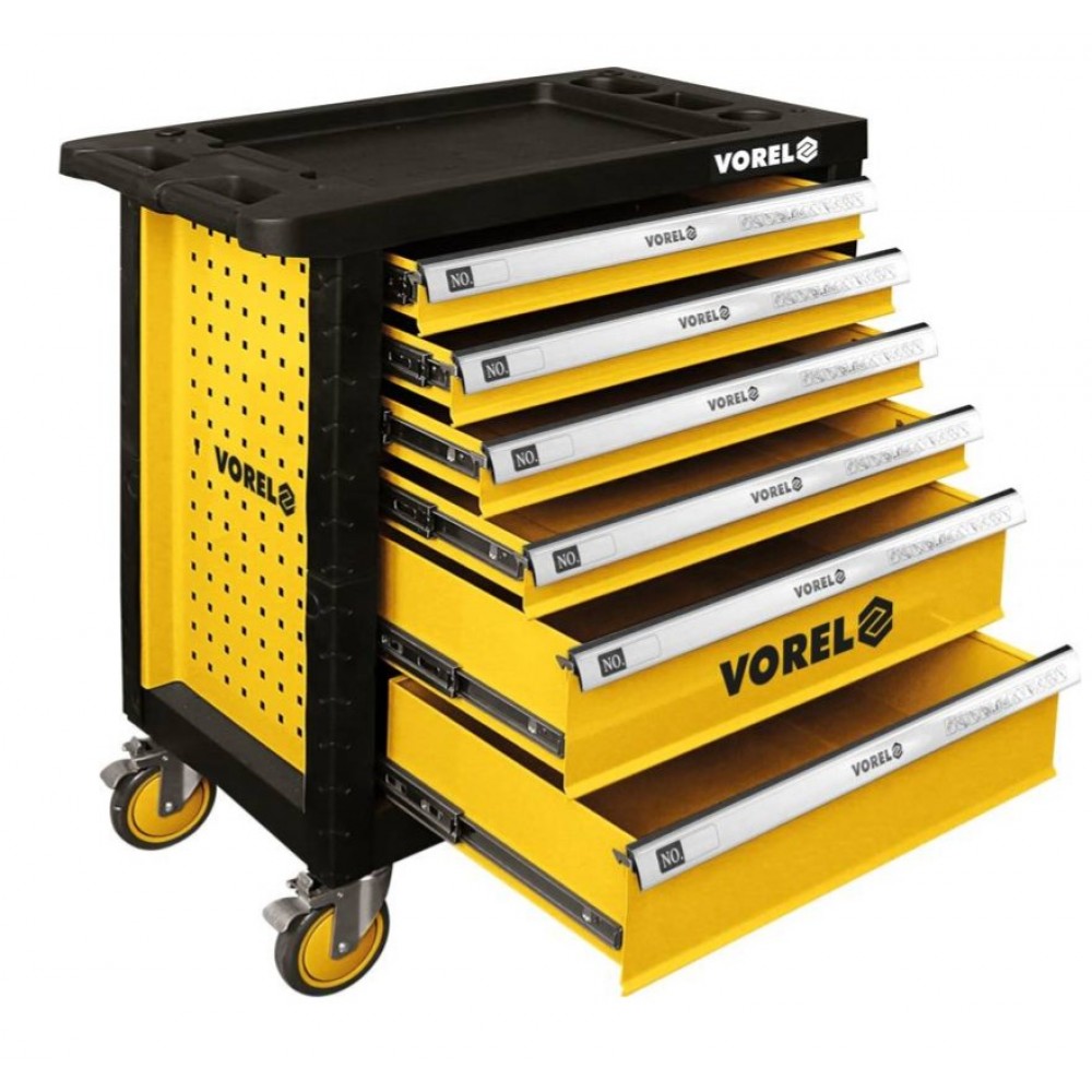 ΕΡΓΑΛΕΙΟΦΟΡΟΣ ΤΡΟΧΗΛΑΤΟΣ 6 ΣΥΡΤΑΡΙΑ VOREL 58539