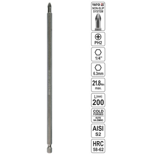 ΜΥΤΗ ΡΗ2Χ200ΜΜ YT-0487