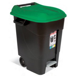 TAYG ECO ΚΑΔΟΣ 100 ΛΙΤΡΩΝ ΜΕ ΠΕΝΤΑΛ ΚΑΙ ΡΟΔΕΣ - ΚΙΤΡΙΝΟ-ΧΡΩΜΑ