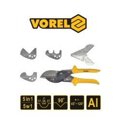 ΨΑΛΙΔΙ 5 ΣΕ 1 VOREL 48350 220MM