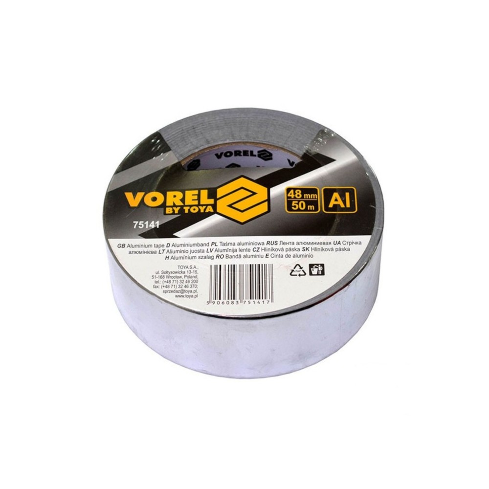 ΤΑΙΝΙΑ ΑΛΟΥΜΙΝΙΟΥ 48mmX50m VOREL 75141