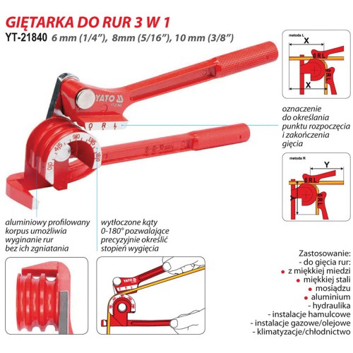 ΚΟΥΡΜΠΑΔΟΡΟΣ 6-10MM 3ΣΕ1 YT-21840