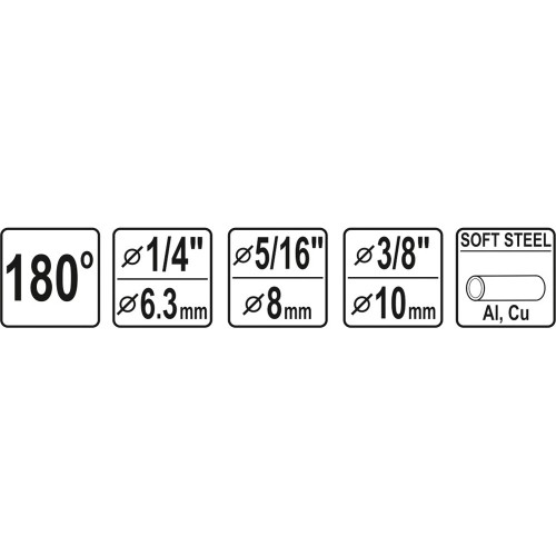 ΚΟΥΡΜΠΑΔΟΡΟΣ 6-10MM 3ΣΕ1 YT-21840