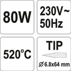 ΚΟΛΛΗΤΗΡΙ 80W YT-8273