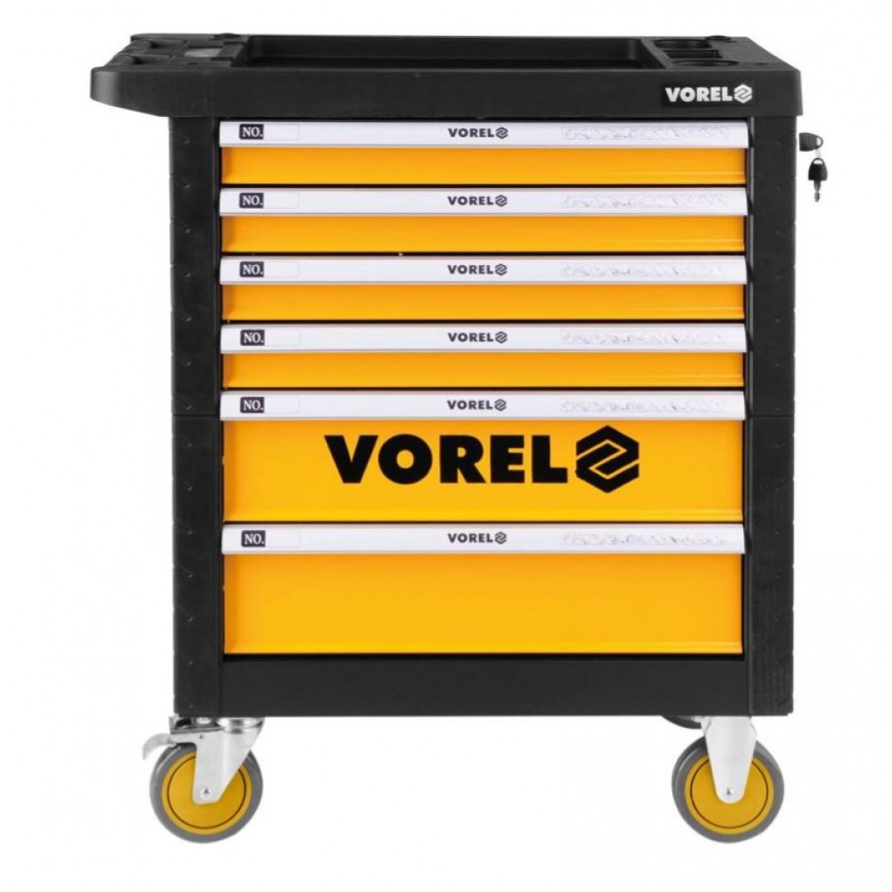 ΕΡΓΑΛΕΙΟΦΟΡΟΣ ΤΡΟΧΗΛΑΤΟΣ 6 ΣΥΡΤΑΡΙΑ VOREL 58539