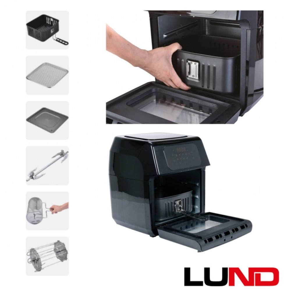 ΦΡΙΤΕΖΑ ΑΕΡΟΣ 1800W/12LT LUND 67590